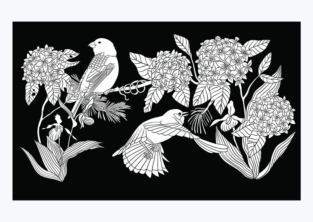 Arctic mindfulness & Finnish folk wisdom- colouring book