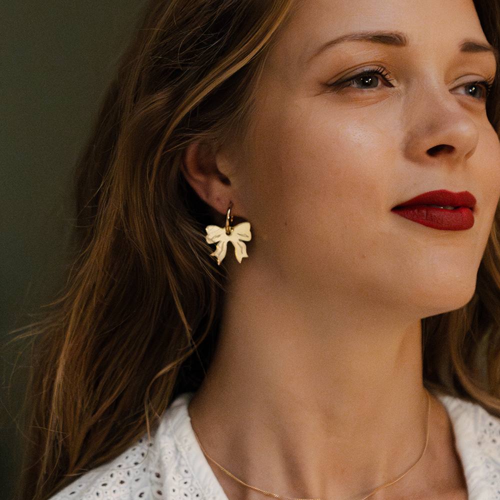 Take a bow earrings