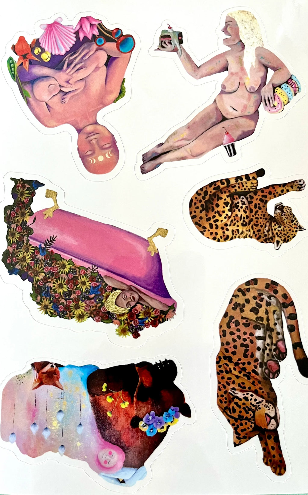 Art sticker sheet