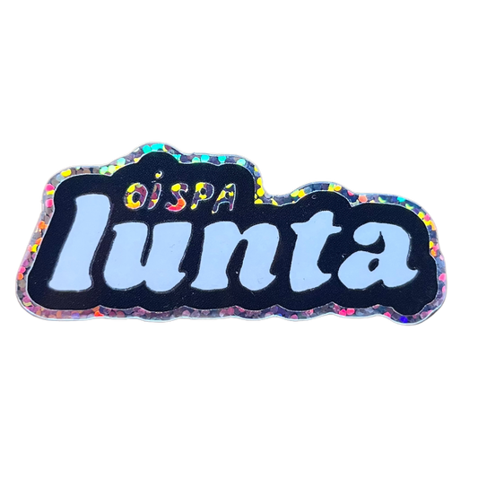 Oispa lunta- tarra musta