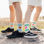 Lataa kuva Galleria-katseluun, Color Block Crew Sock
