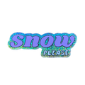 Snow please- sticker lilac