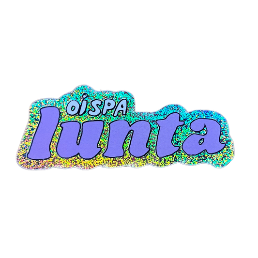 Oispa lunta- tarra lila