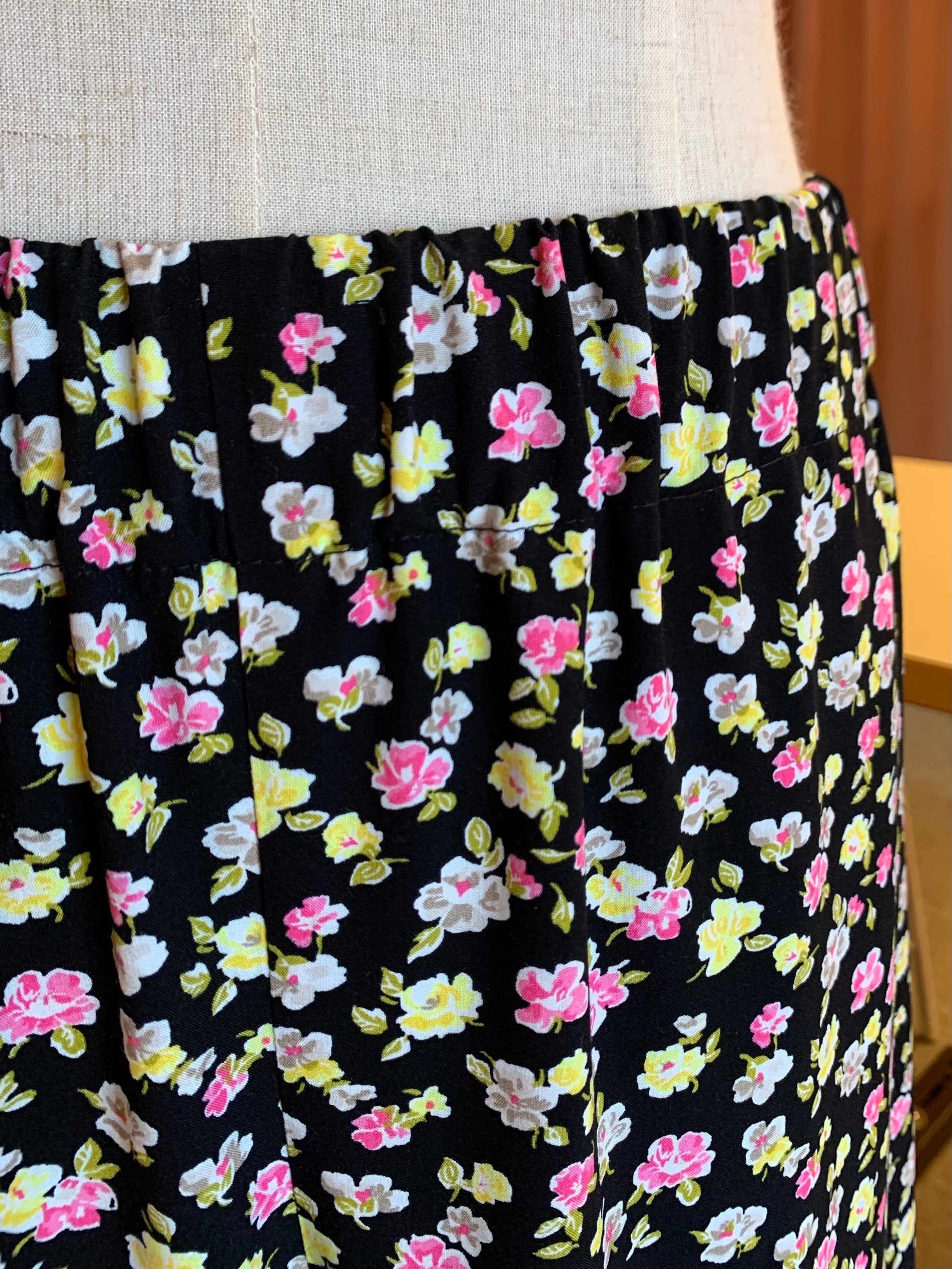 Alava Wide Pants - Pastel Floral