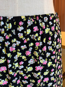 Alava Wide Pants - Pastel Floral