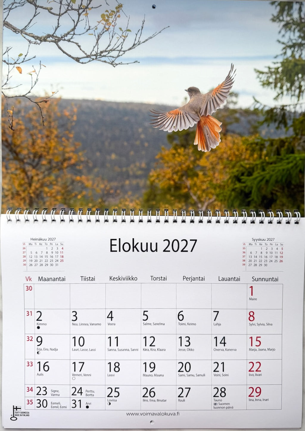 Seinäkalenteri 2027