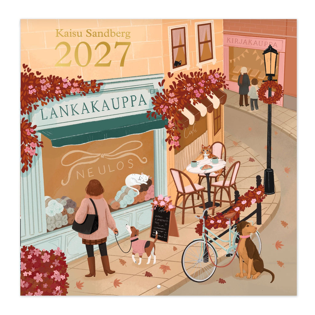 Seinäkalenteri 30x30cm - Kaisu Sandberg 2027