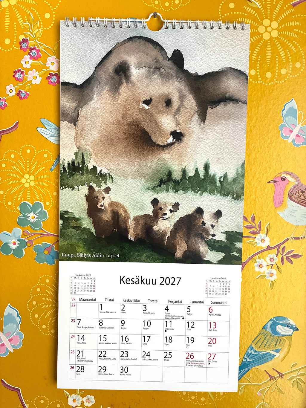 Seinäkalenteri 2027 - Tanja Kaulanen