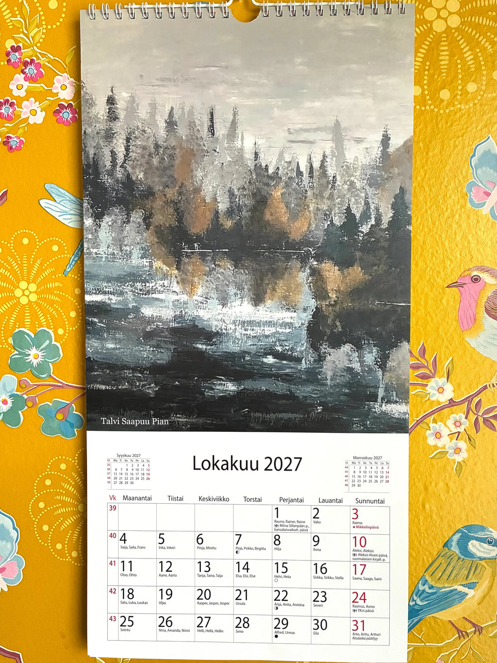 Seinäkalenteri 2027 - Tanja Kaulanen