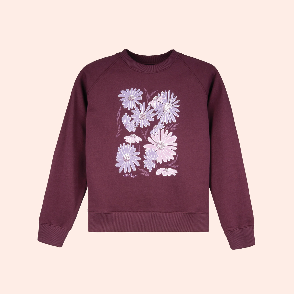 Autumn Aster Naisten Collegepaita