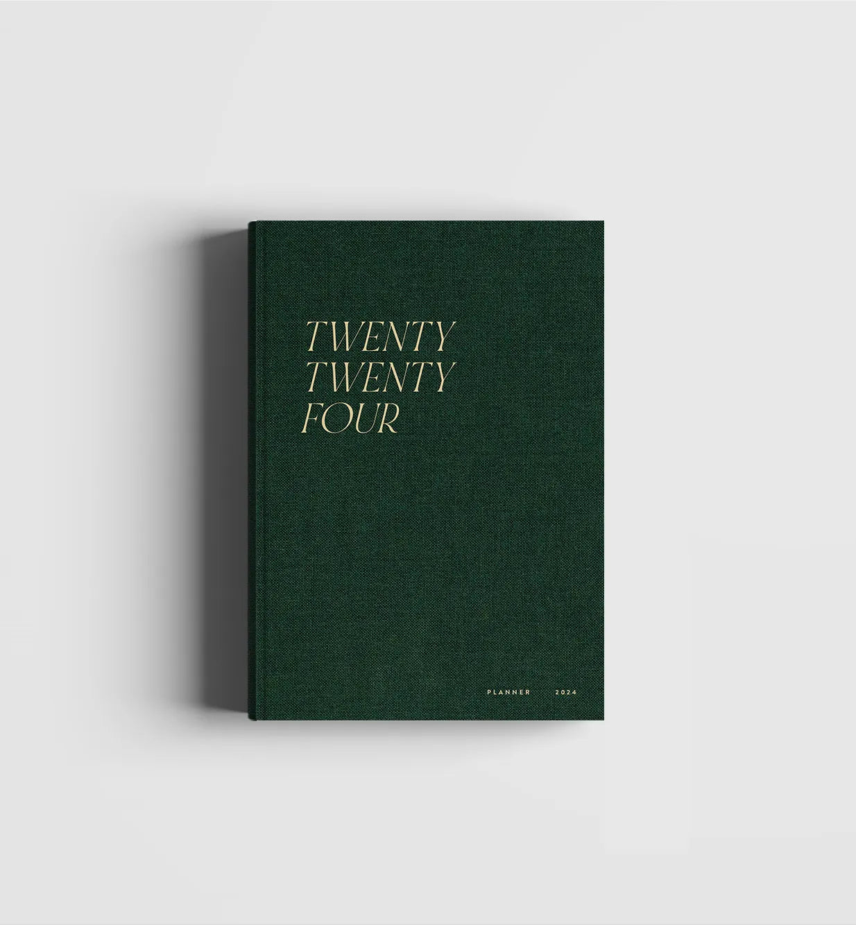 Cozy Planner 2024 - Forest Green