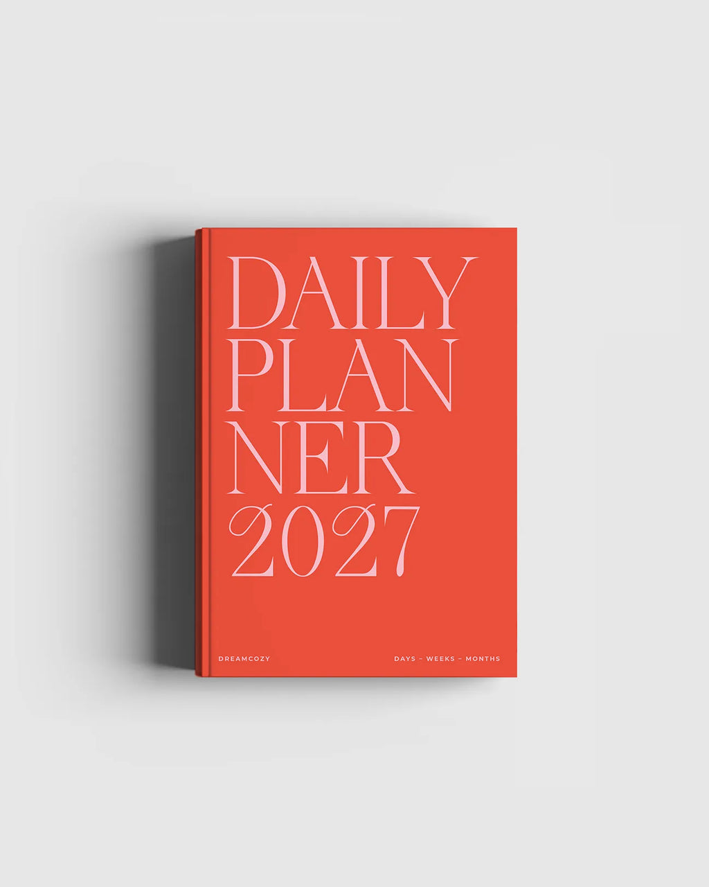 Cozy Planner 2027 - Berry Red