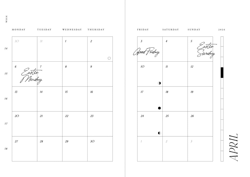 Cozy planner 2026 - Coffee