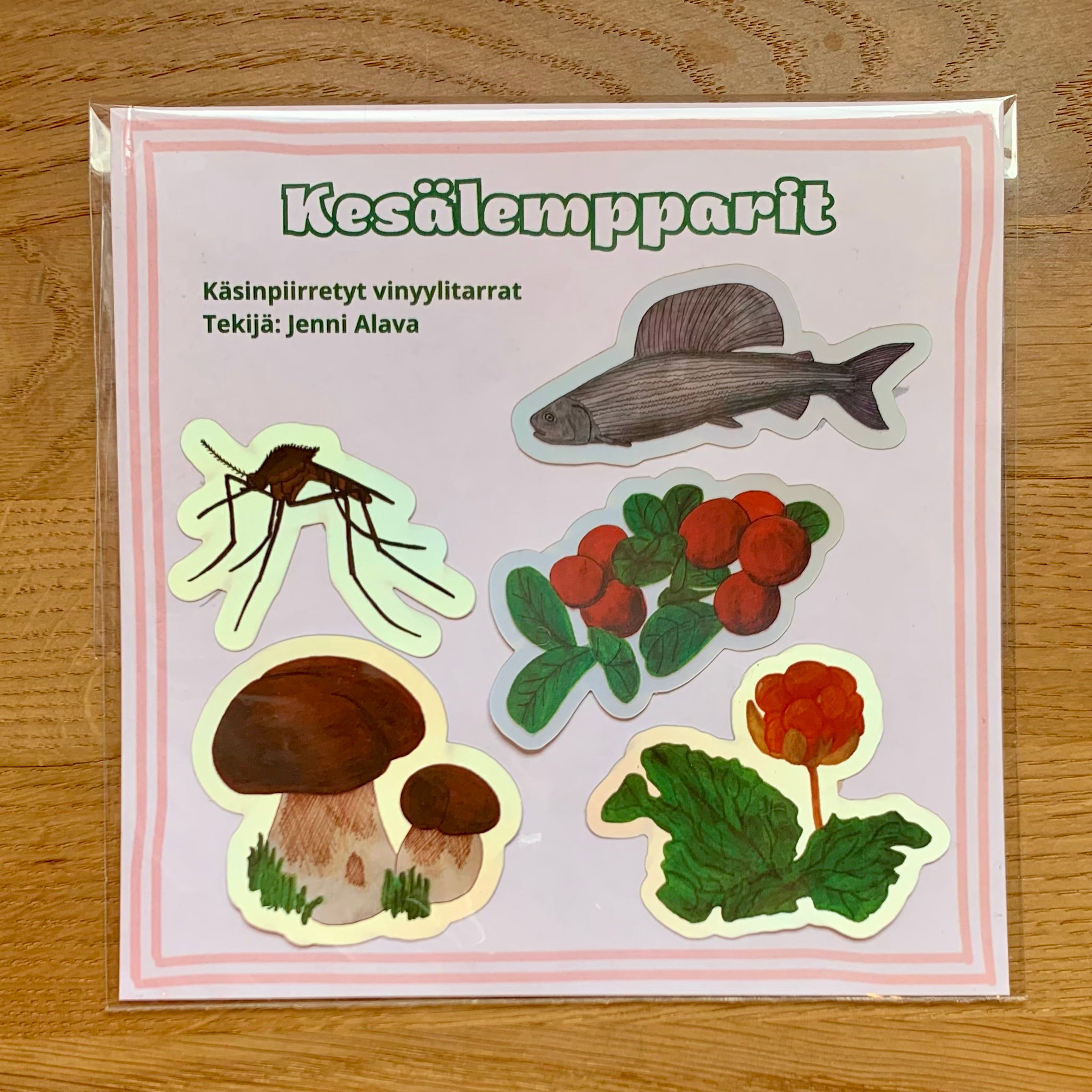 Kesälempparit tarrapaketti