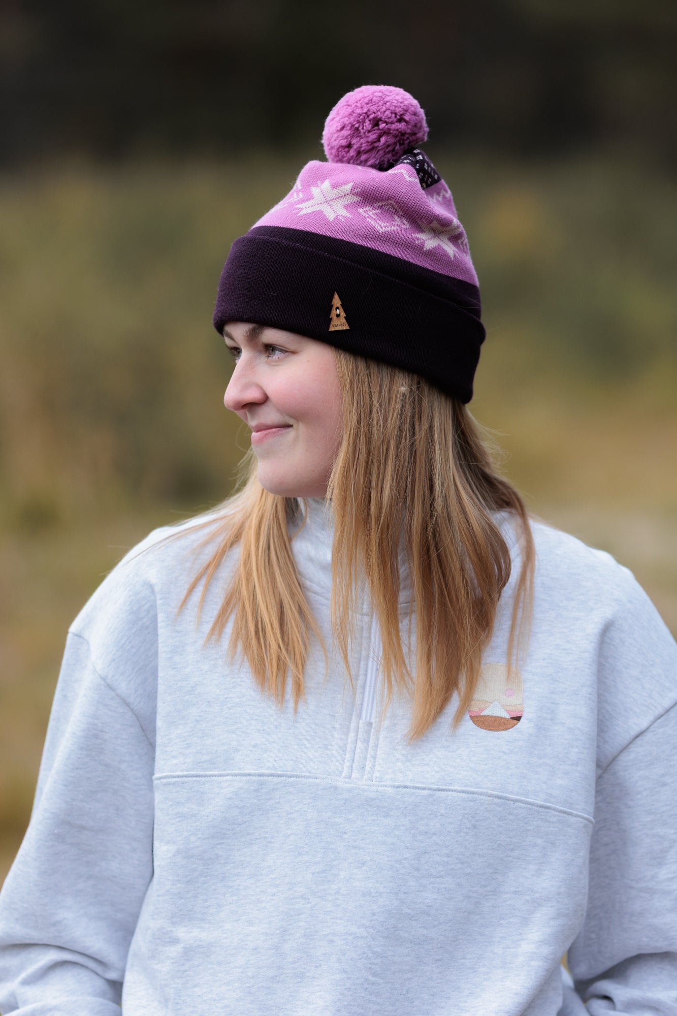 Hiutale Pom Merino Beanie