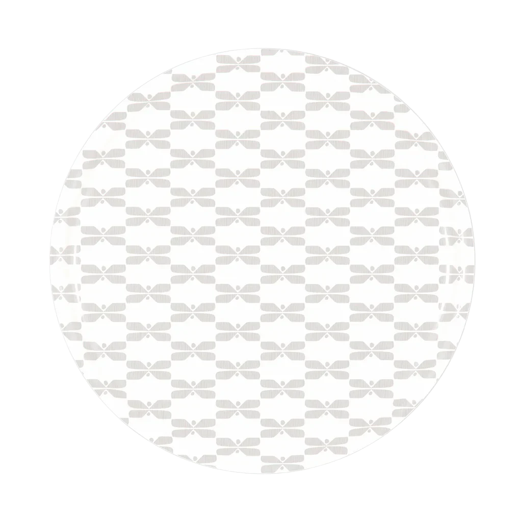 Round tray 40 cm, Butterfly
