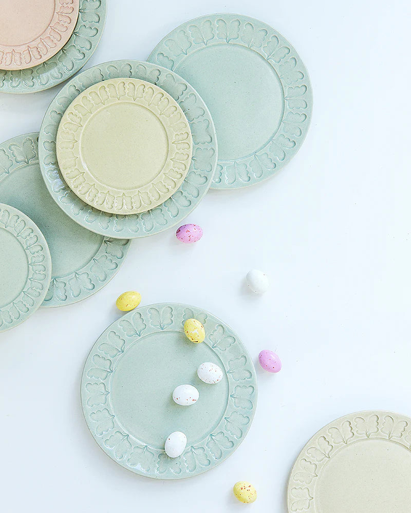 Six ceramic plates