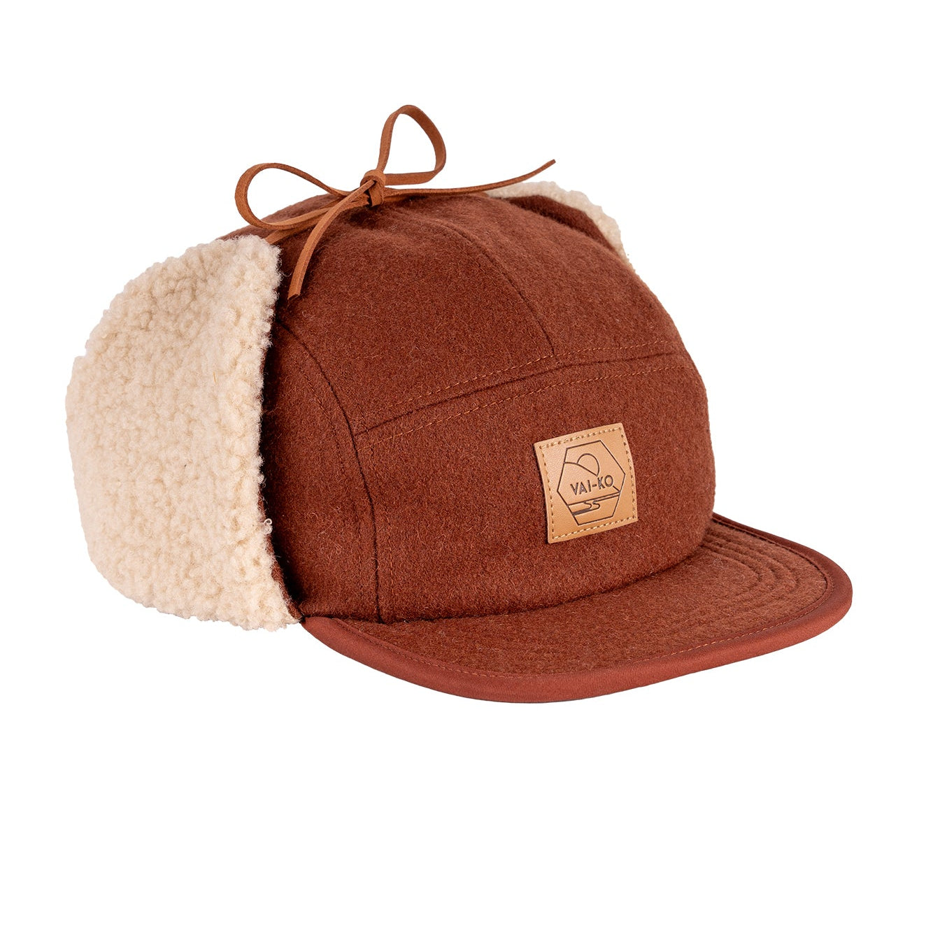 Kultakero korvaläpällinen kierrätysvillalippis