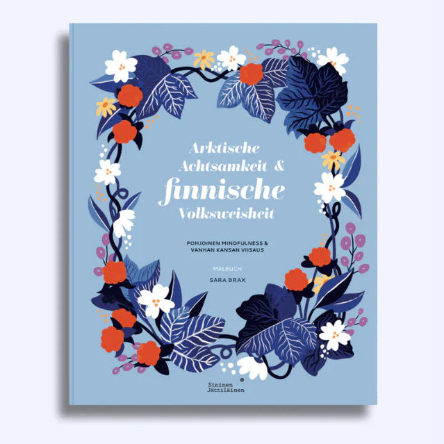Arctic mindfulness & Finnish folk wisdom- colouring book