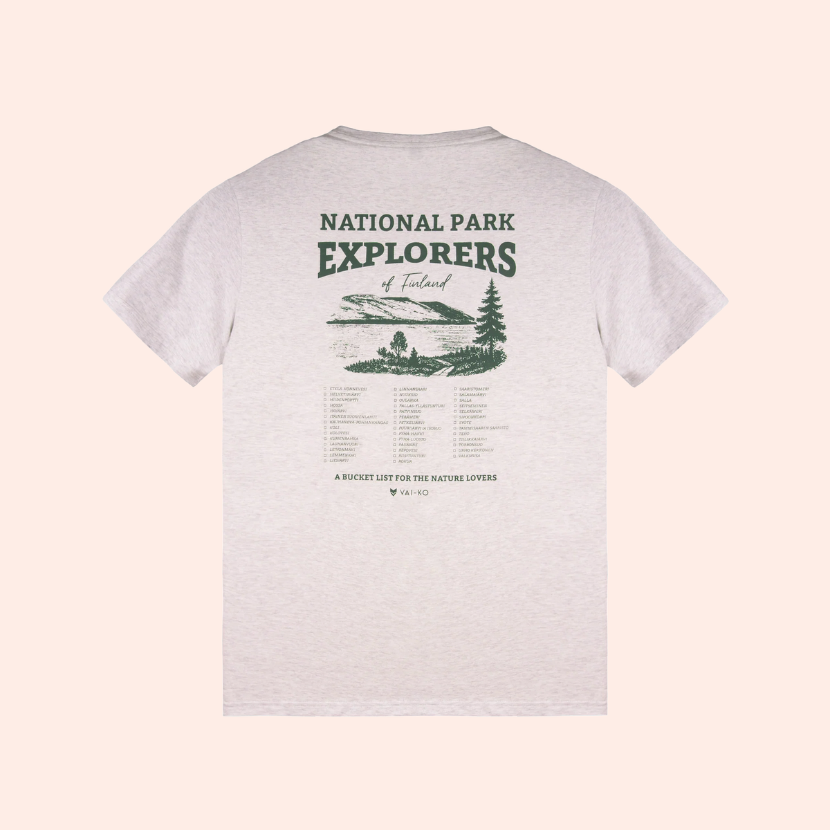 National Park Explorers Miesten T-paita