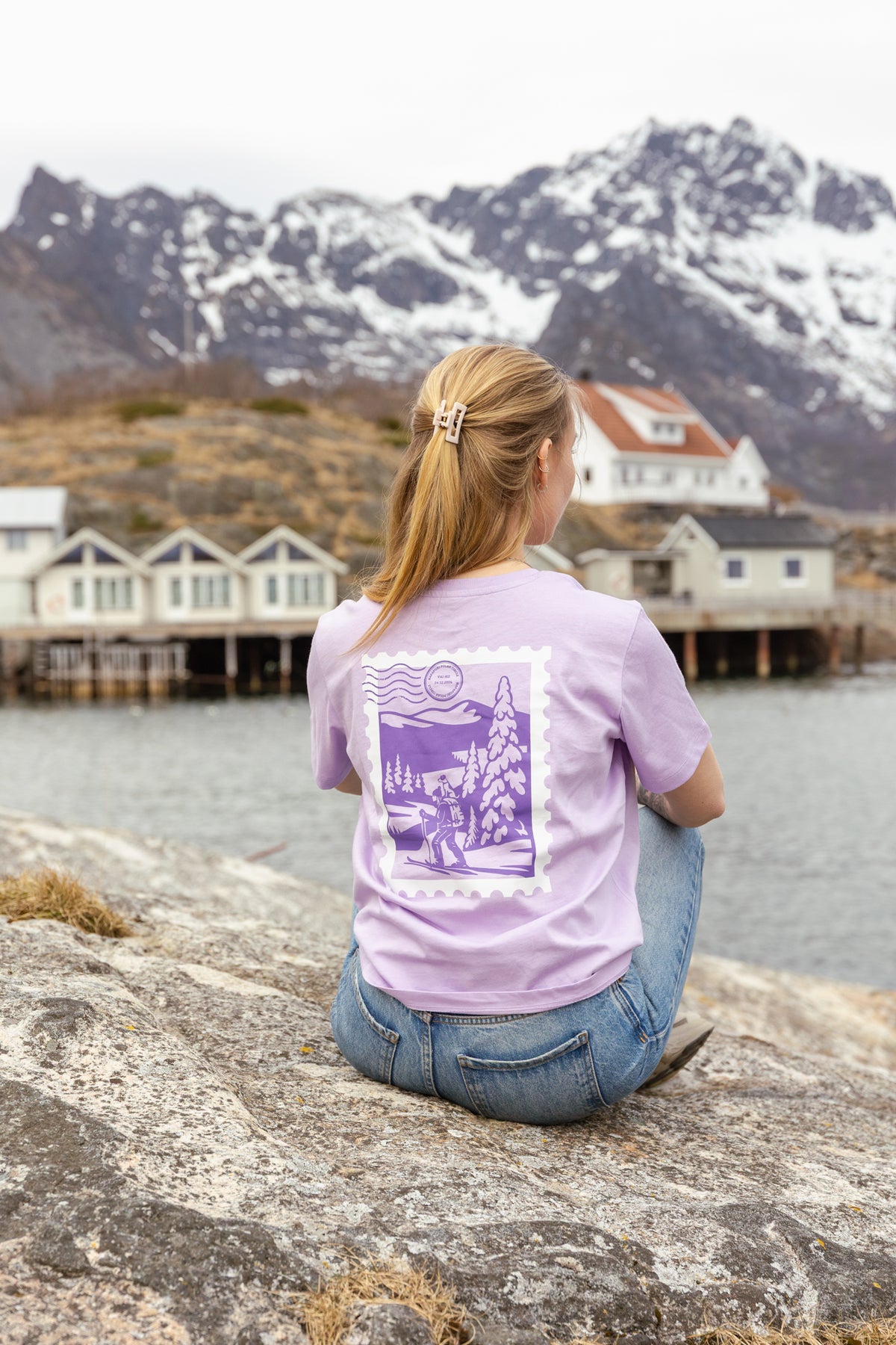 Polar mail Naisten Boxy T-paita