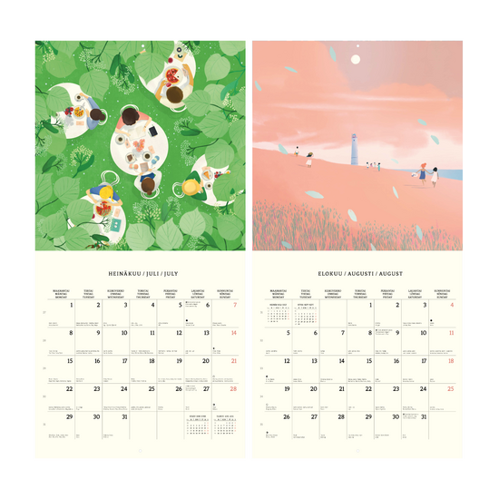 Wall calendar 2024 