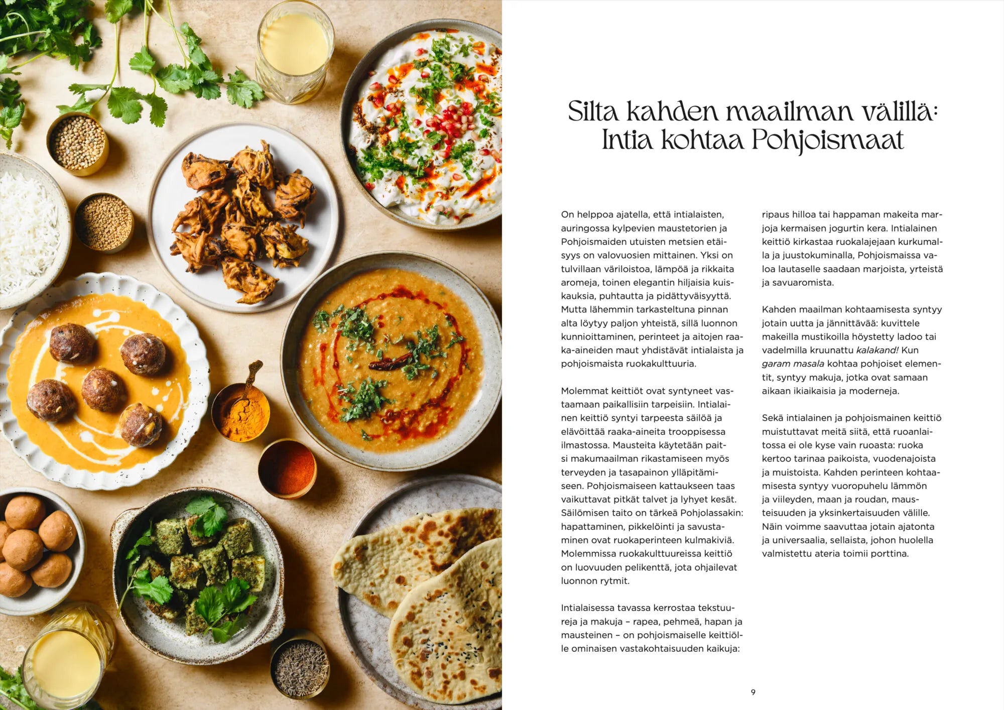 Sahramia & mustikkaa – Makumatka Intiasta pohjolaan