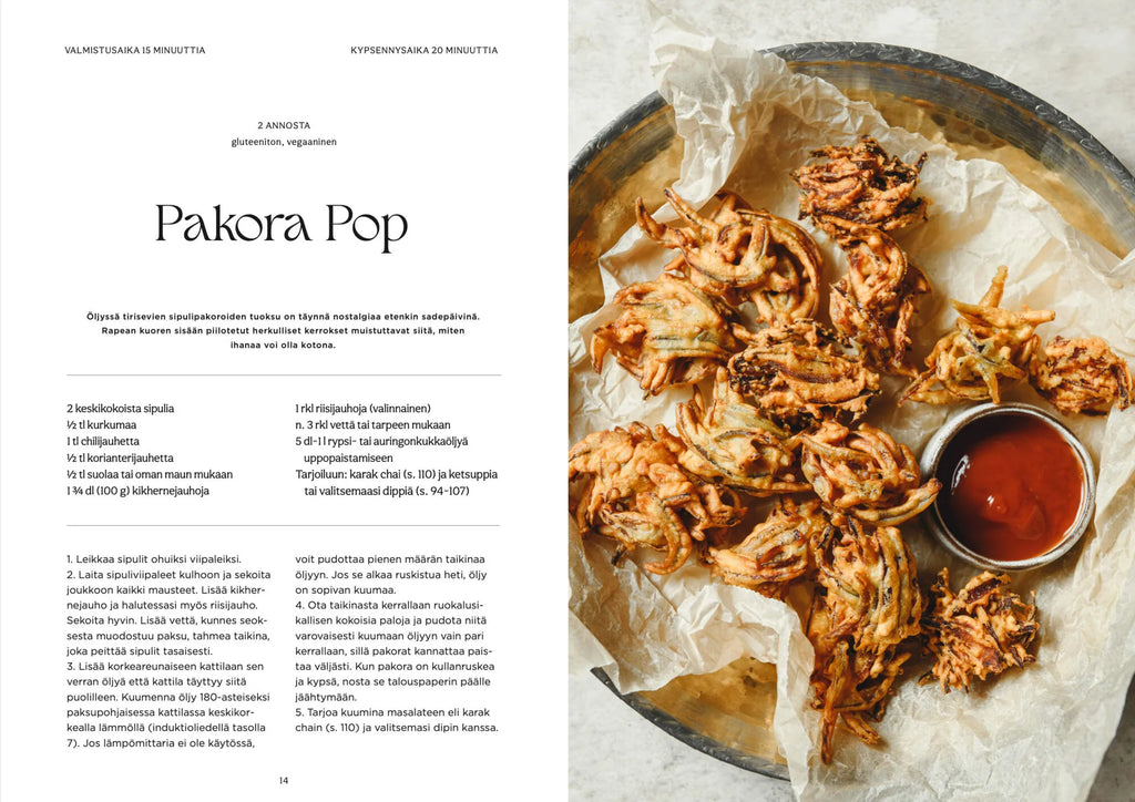 Sahramia & mustikkaa – Makumatka Intiasta pohjolaan