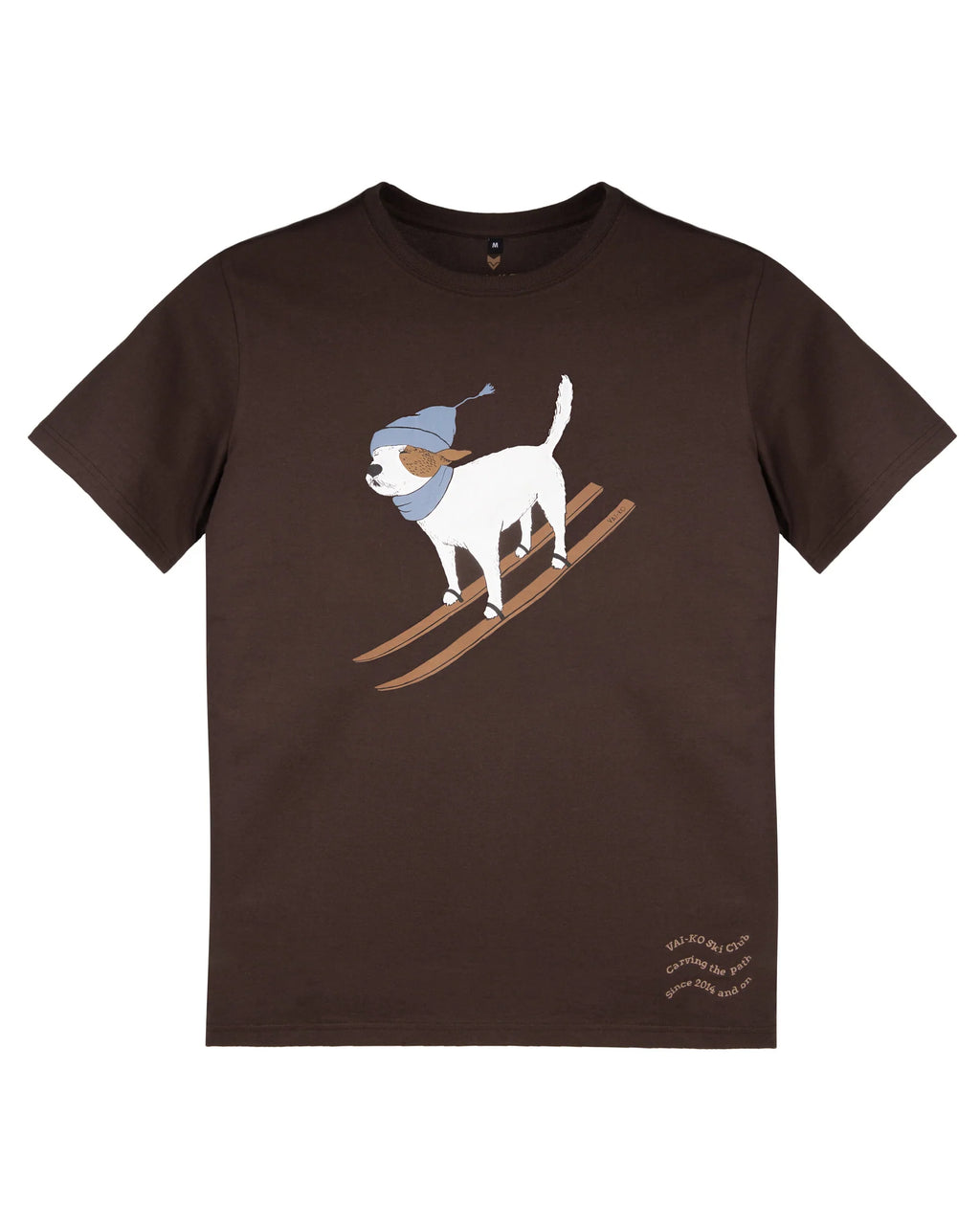 Ski Dog Luomupuuvilla T-paita