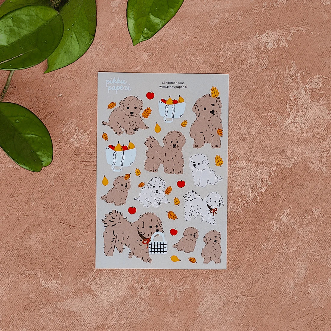Lähdetään ulos- Tarra-arkki