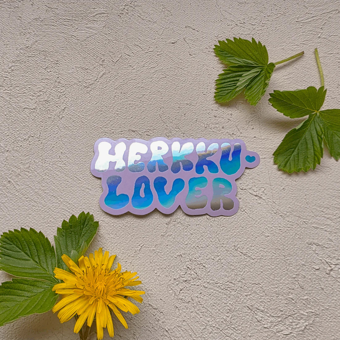 Herkku lover tarra