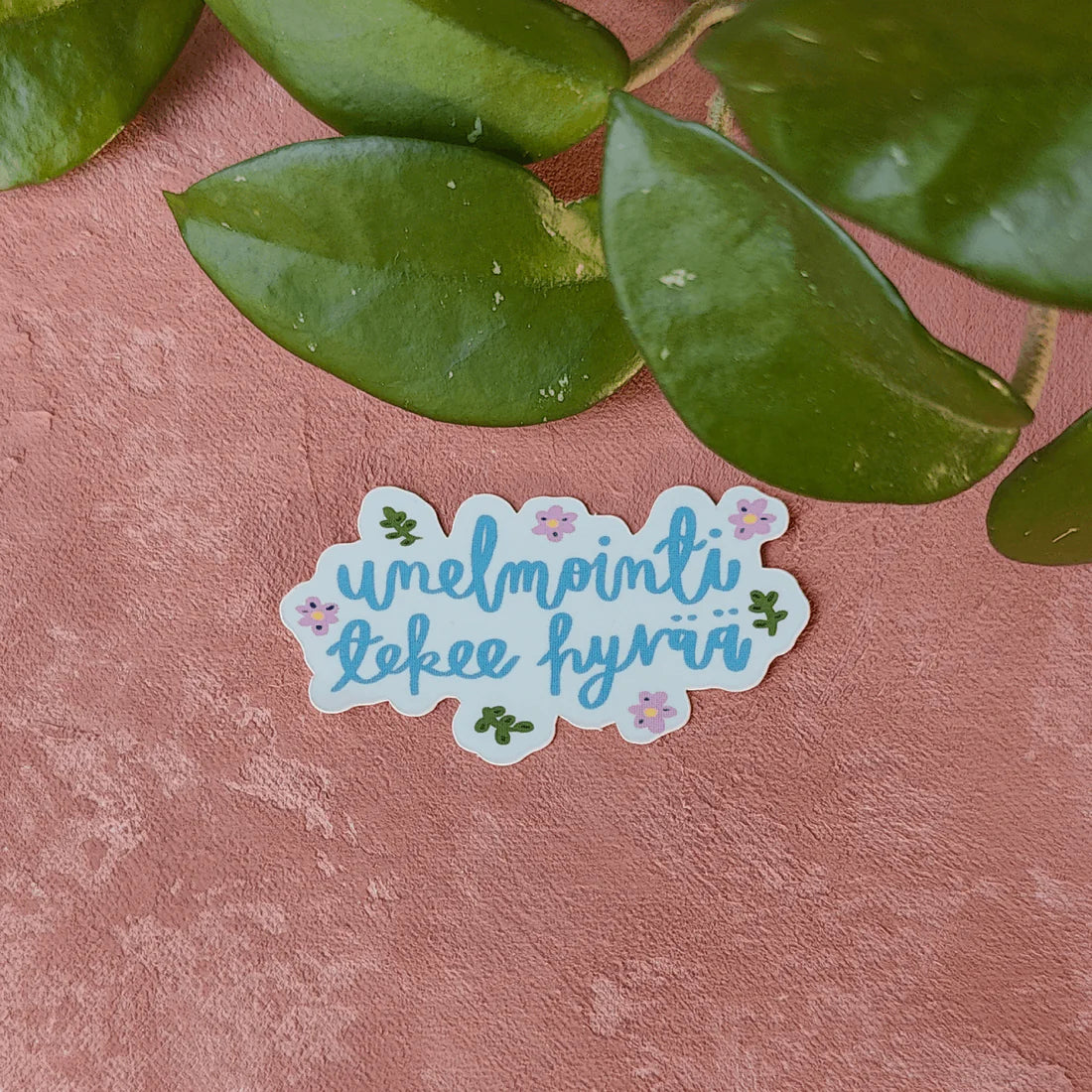 Unelmointi tarra