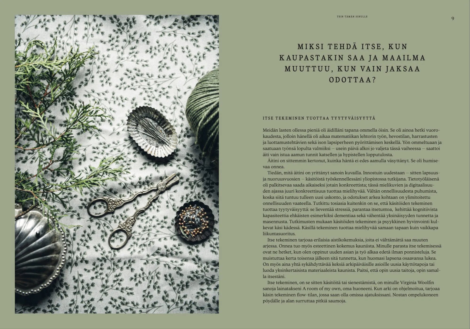 Tein tämän sinulle