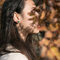 Pilke round - Earrings