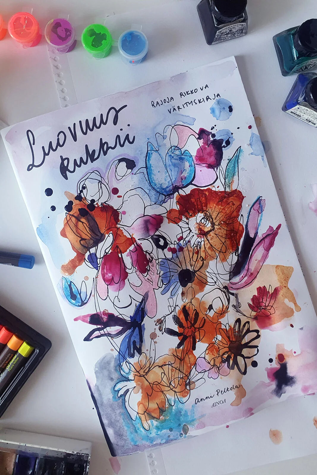 Coloring Book | Creativity Blooms – A Boundary-Breaking Coloring Book