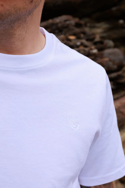Crewneck Luomupuuvilla Miesten T-paita