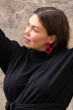 Download an image for Gallery viewing, Belted Sweatshirt Dress
