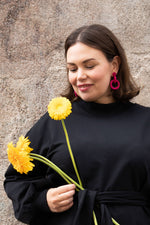 Download an image for Gallery viewing, Belted Sweatshirt Dress
