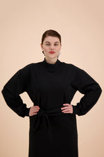 Lataa kuva Galleria-katseluun, Belted Sweatshirt Dress
