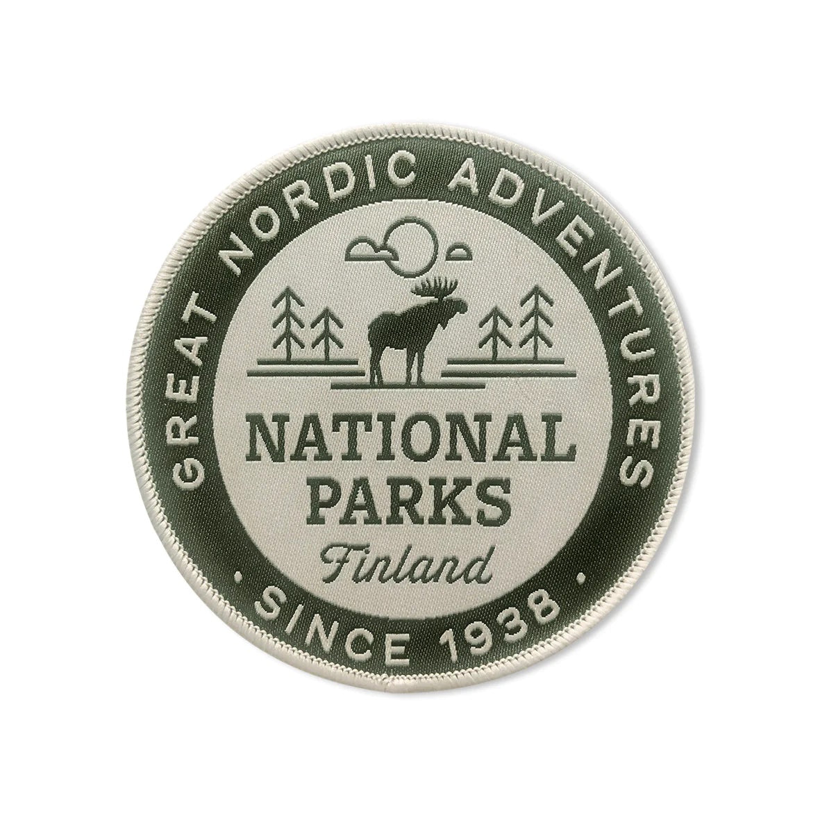 National Parks Finland fabric badge