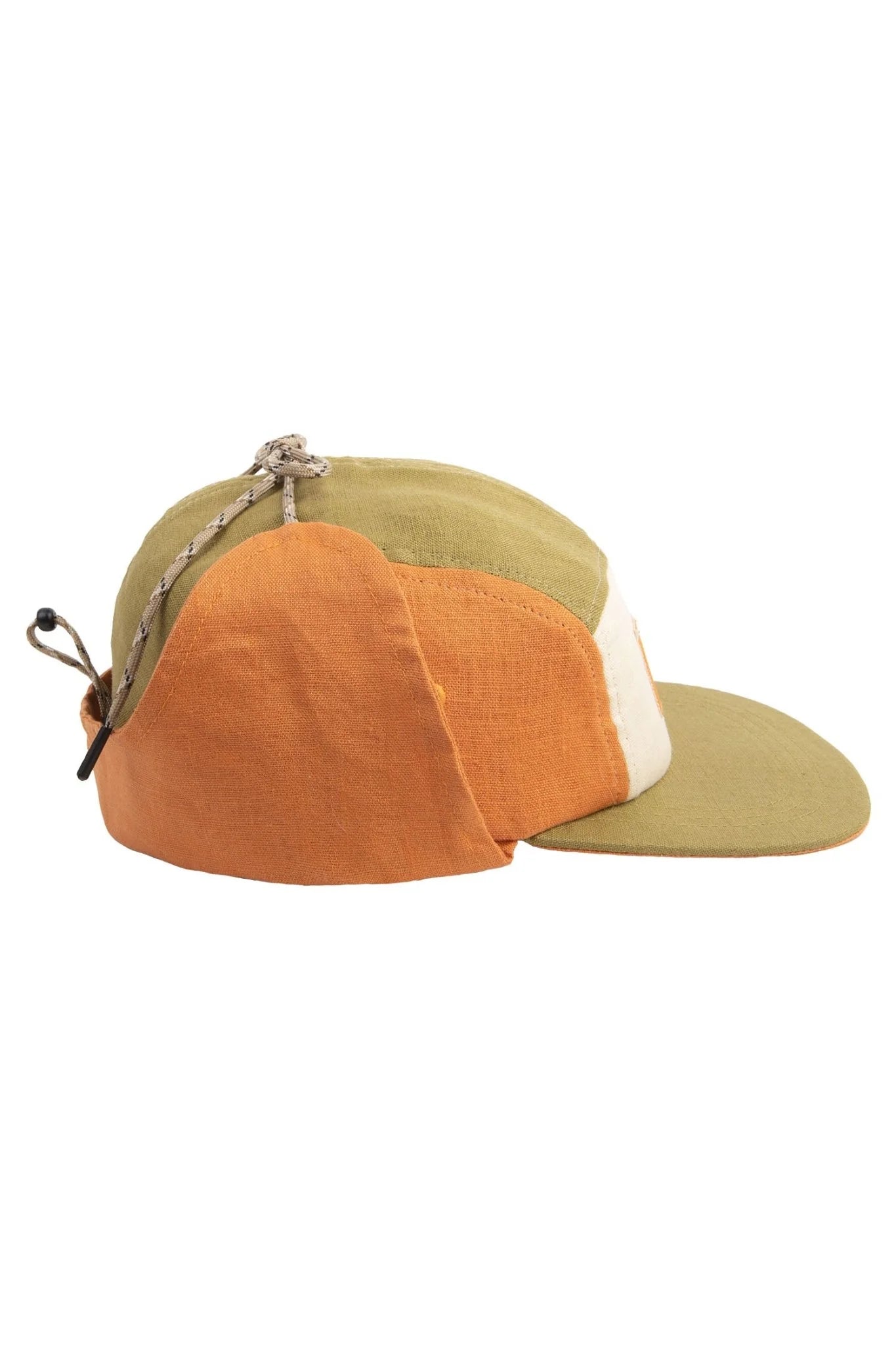 Golden Earflap Cap Summer