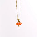 Luni necklace gold-plated silver