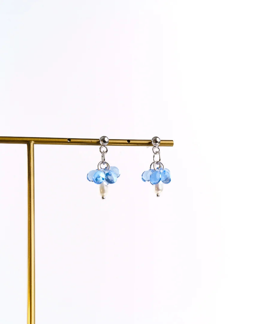 Luni earrings silver