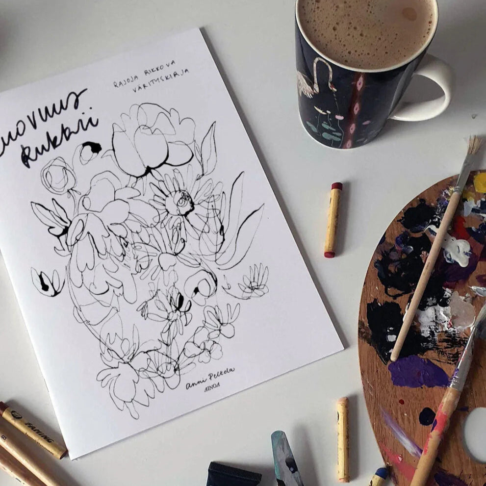 Coloring Book | Creativity Blooms – A Boundary-Breaking Coloring Book