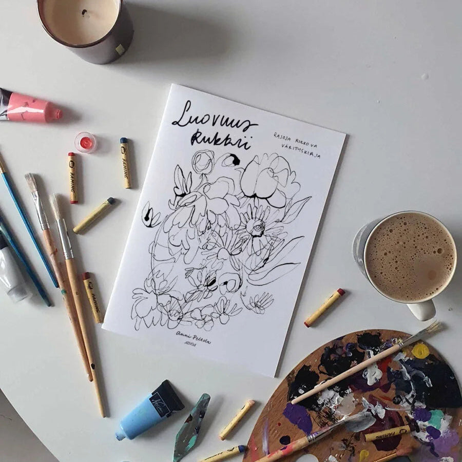 Coloring Book | Creativity Blooms – A Boundary-Breaking Coloring Book