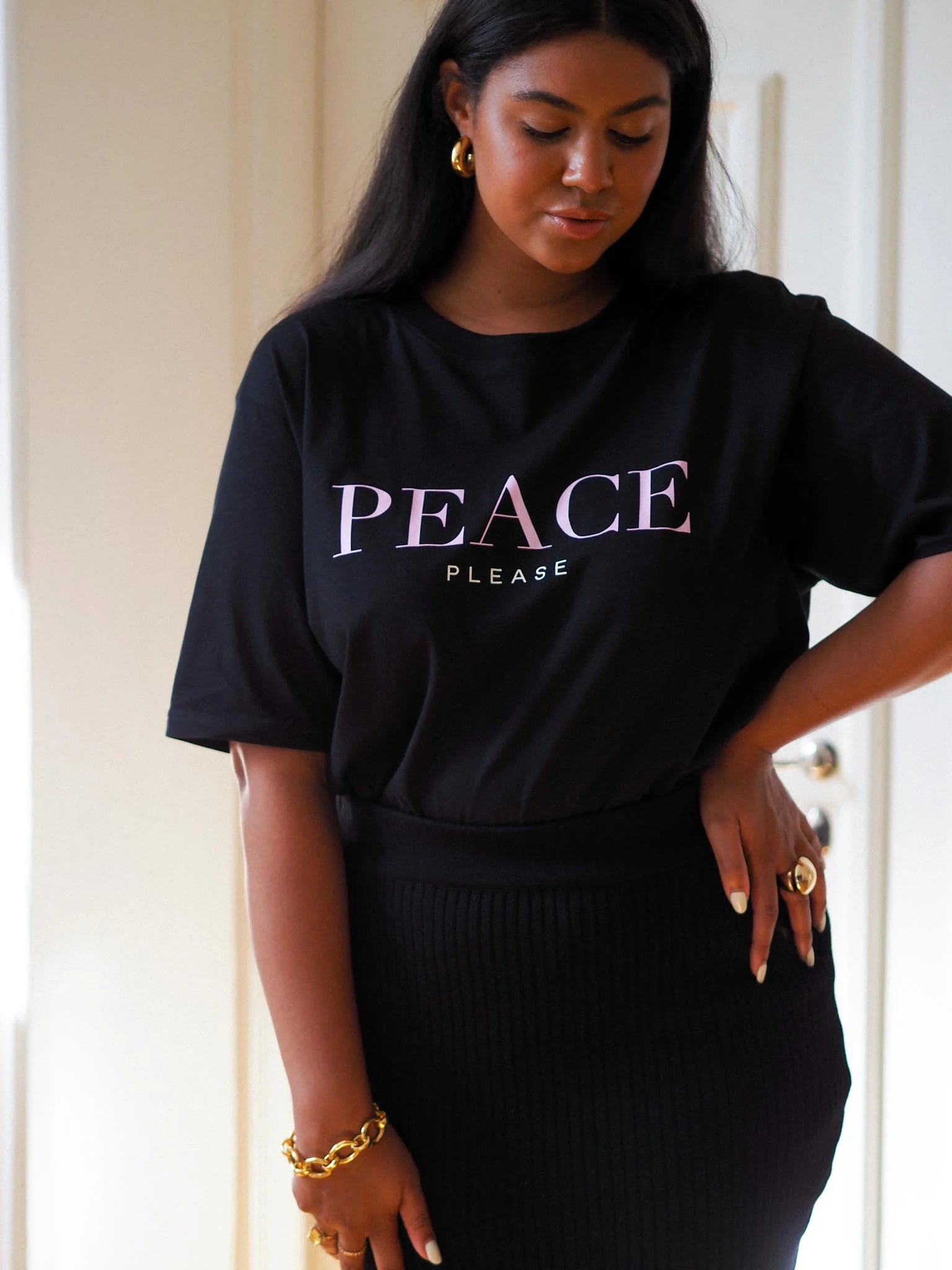 Peace Please Oversize T-shirt