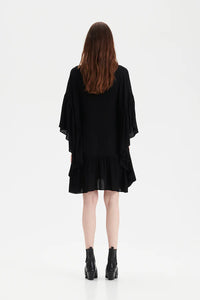 USVA Frill Kaftan Dress