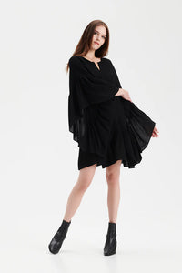 USVA Frill Kaftan Dress