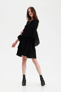 USVA Frill Kaftan Dress