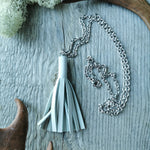 Download an image for Gallery viewing, Tassel necklace
